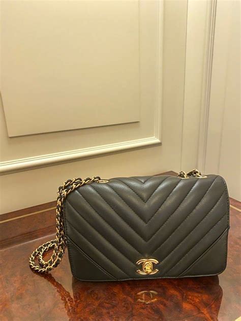 chanel small statement flap bag